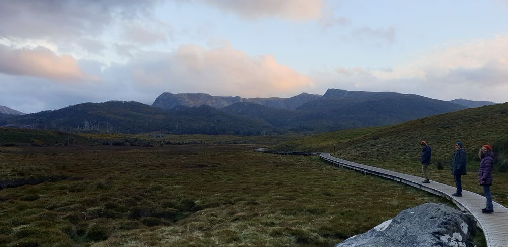 The girls enjoying the setting sun The girls enjoying the setting sun