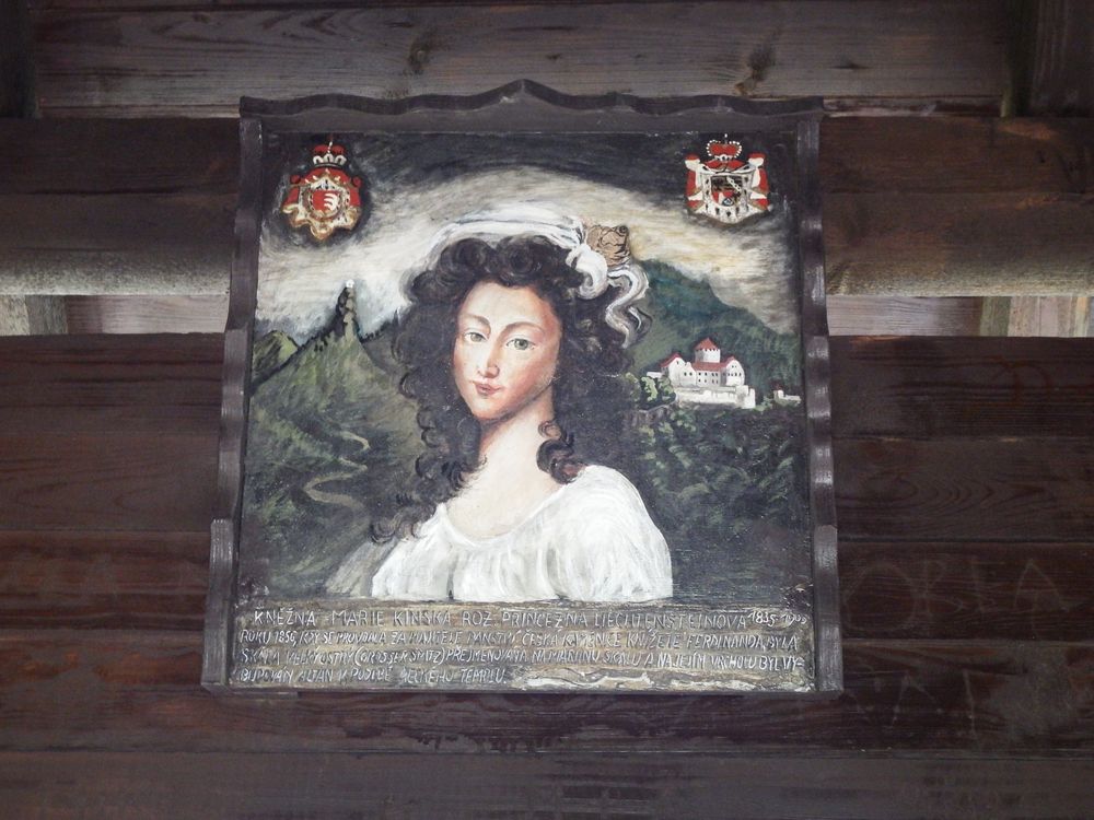 Can't really read what this board says unfortunately. But these painted boards were common to memorialise either the person painted or someone close to them Can't really read what this board says unfortunately. But these painted boards were common to memorialise either the person painted or someone close to them