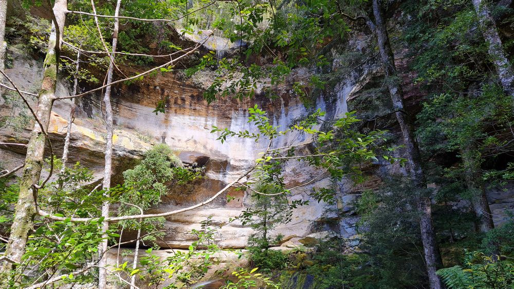 Hidden falls. Hidden falls.