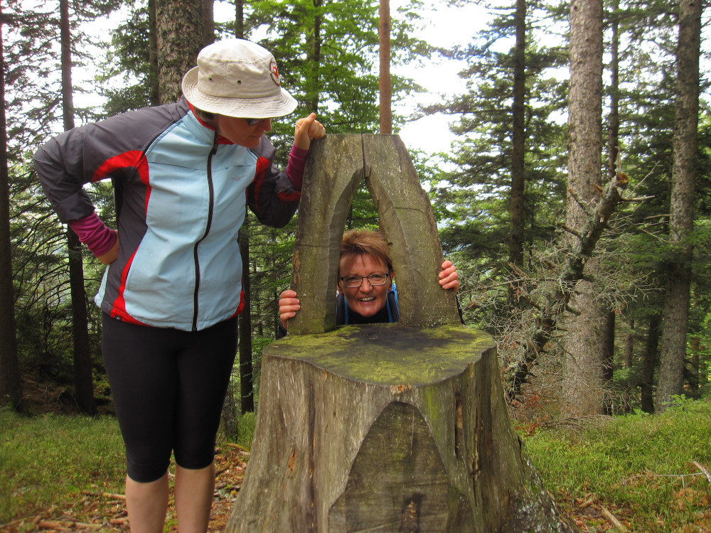 Having fun on the way