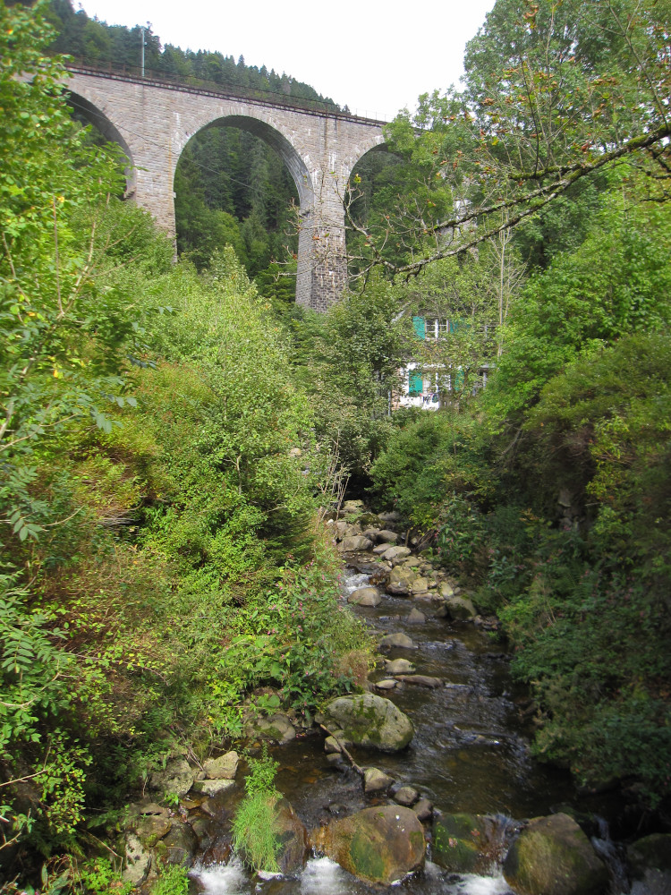 The railway bridge over Ravennaschlucht