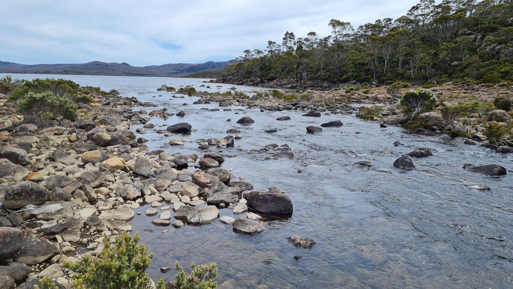 Explorer Creek crossing. Explorer Creek crossing.
