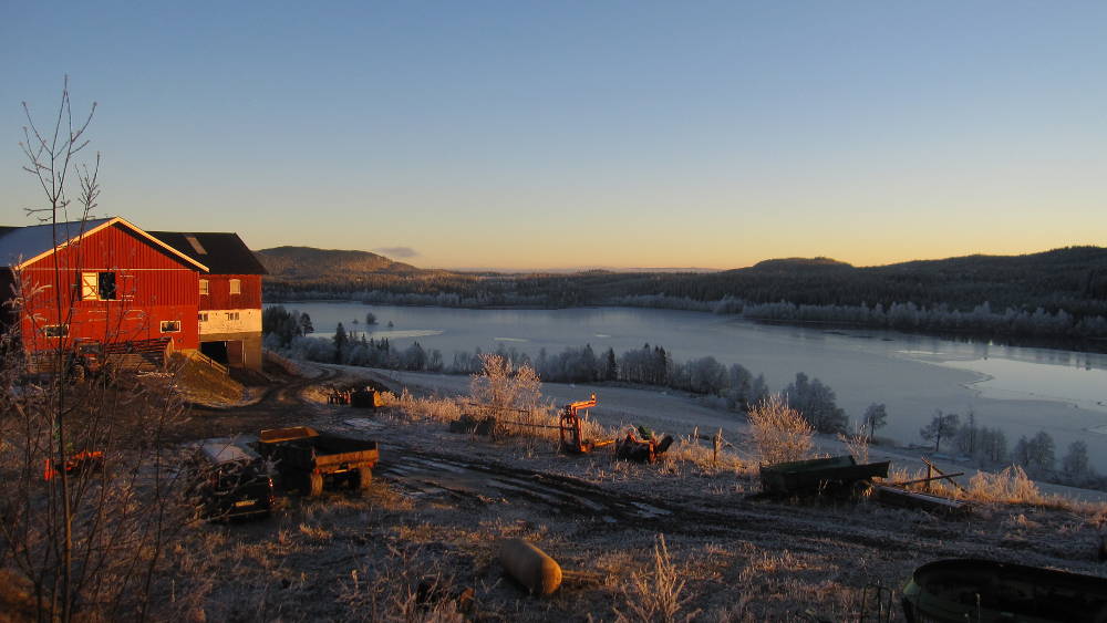 View of Landåsvatnet from Landåsen View of Landåsvatnet from Landåsen