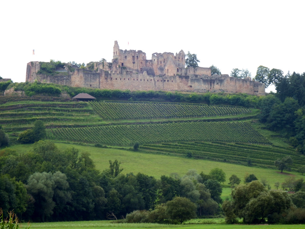 The Hochburg fortress outside Emmendingen.
