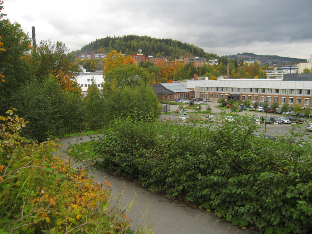 Making my down from Vind to Gjøvik city centre