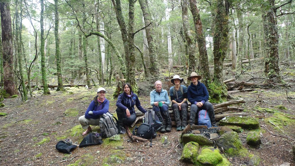 Happy hikers Happy hikers